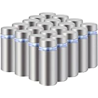 HSEAMALL19 x 40 mm acero inoxidable vidrio Standoff Holder tornillo- publicidad clavos tornillos de hardware 20PCS